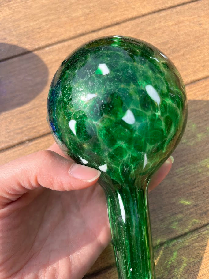 Plant Waterer - Hand Blown Art Glass