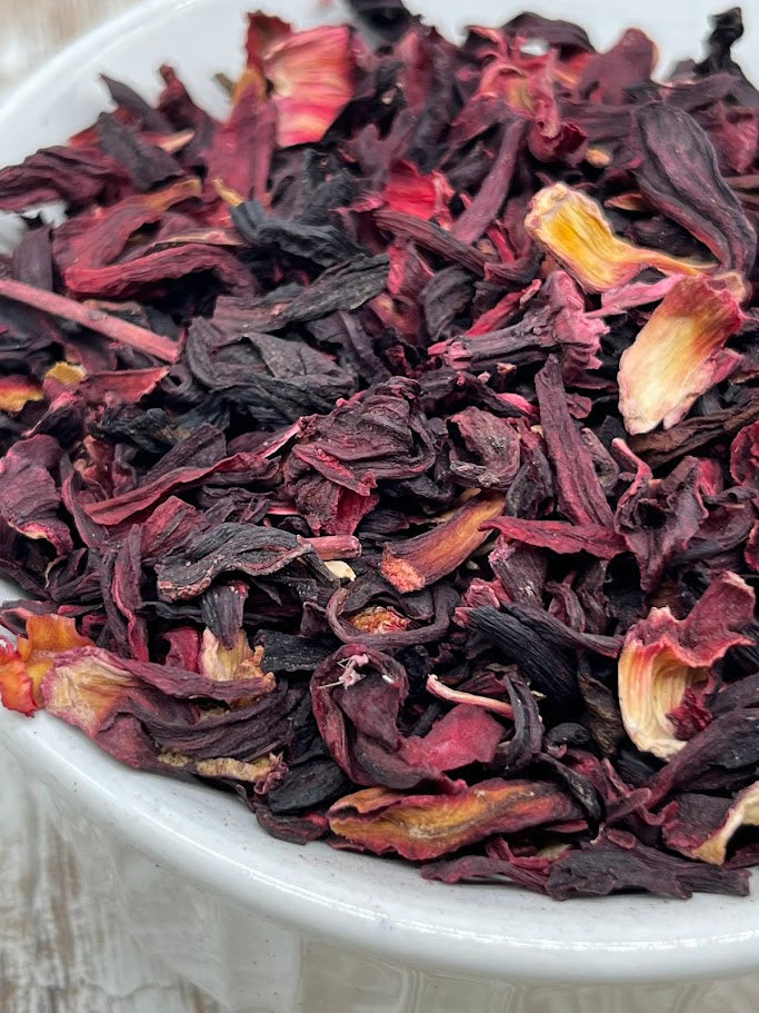 Hibiscus Blossoms Dried Herb