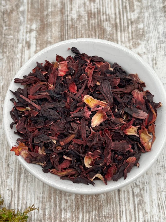 Hibiscus Blossoms Dried Herb