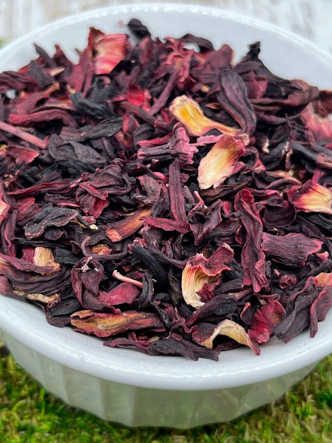 Hibiscus Blossoms Dried Herb