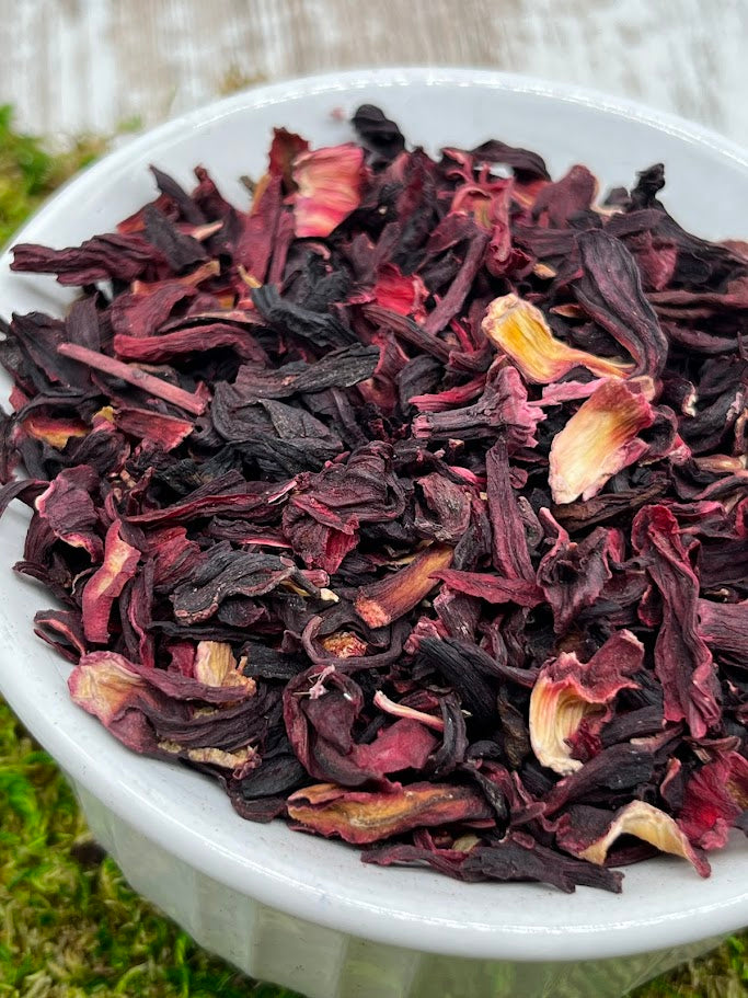 Hibiscus Blossoms Dried Herb