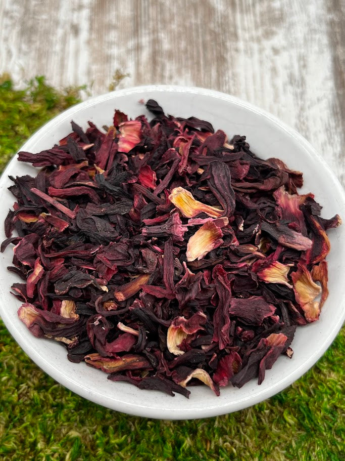 Hibiscus Blossoms Dried Herb