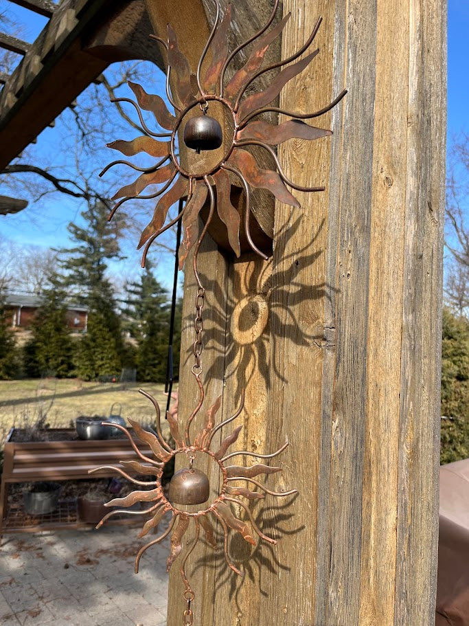 Triple Solstice Sun Garden Ornament
