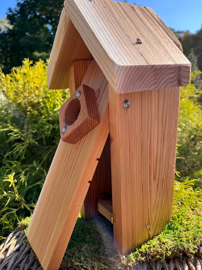 Birdhouse "Wallace" - Wood Nesting Box